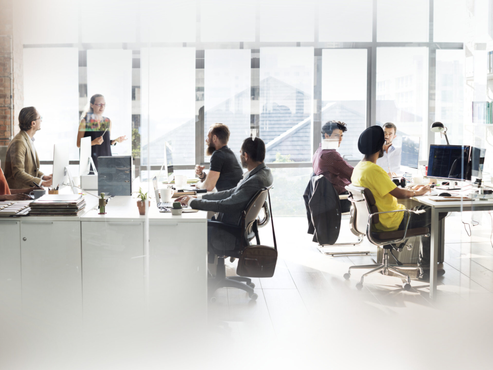 Remote creative team aligned through structured agency operations”